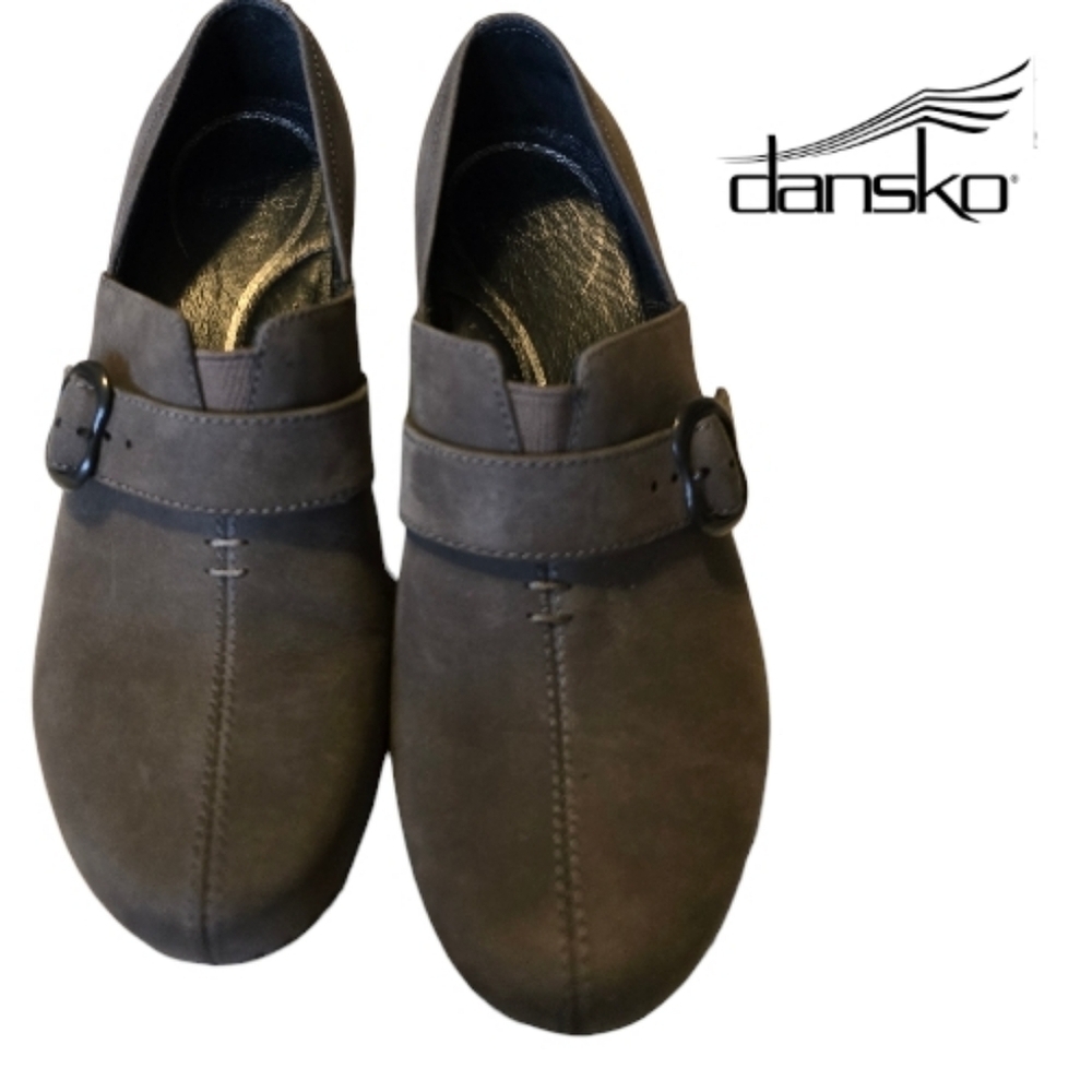 DANSKO Tamara Clogs Charcoal Gray Size 36 (5.5-6) - Picture 5 of 9